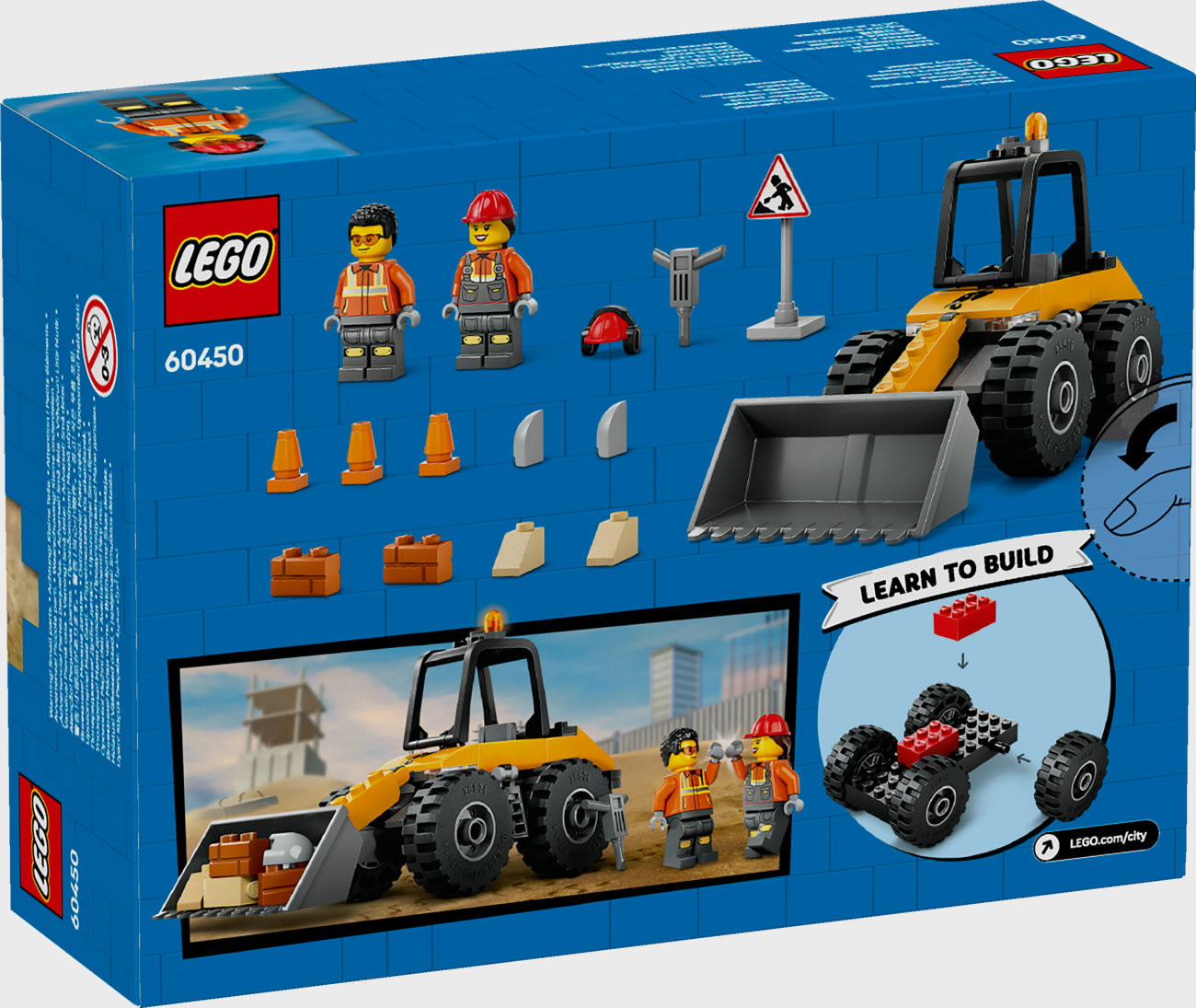 LEGO City 60450 - Radlader 4+
