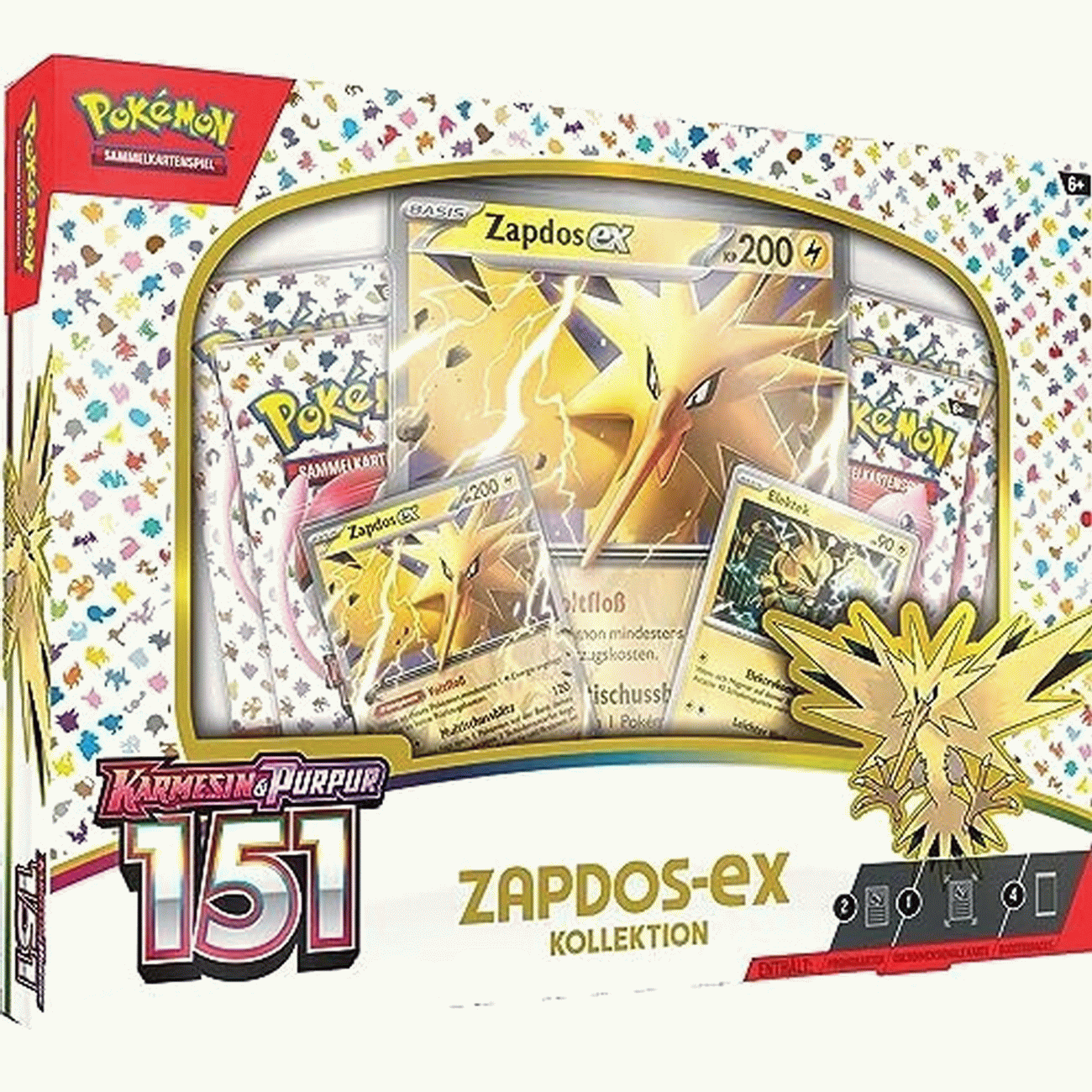Zapdos ex - Pokemon Kollektion