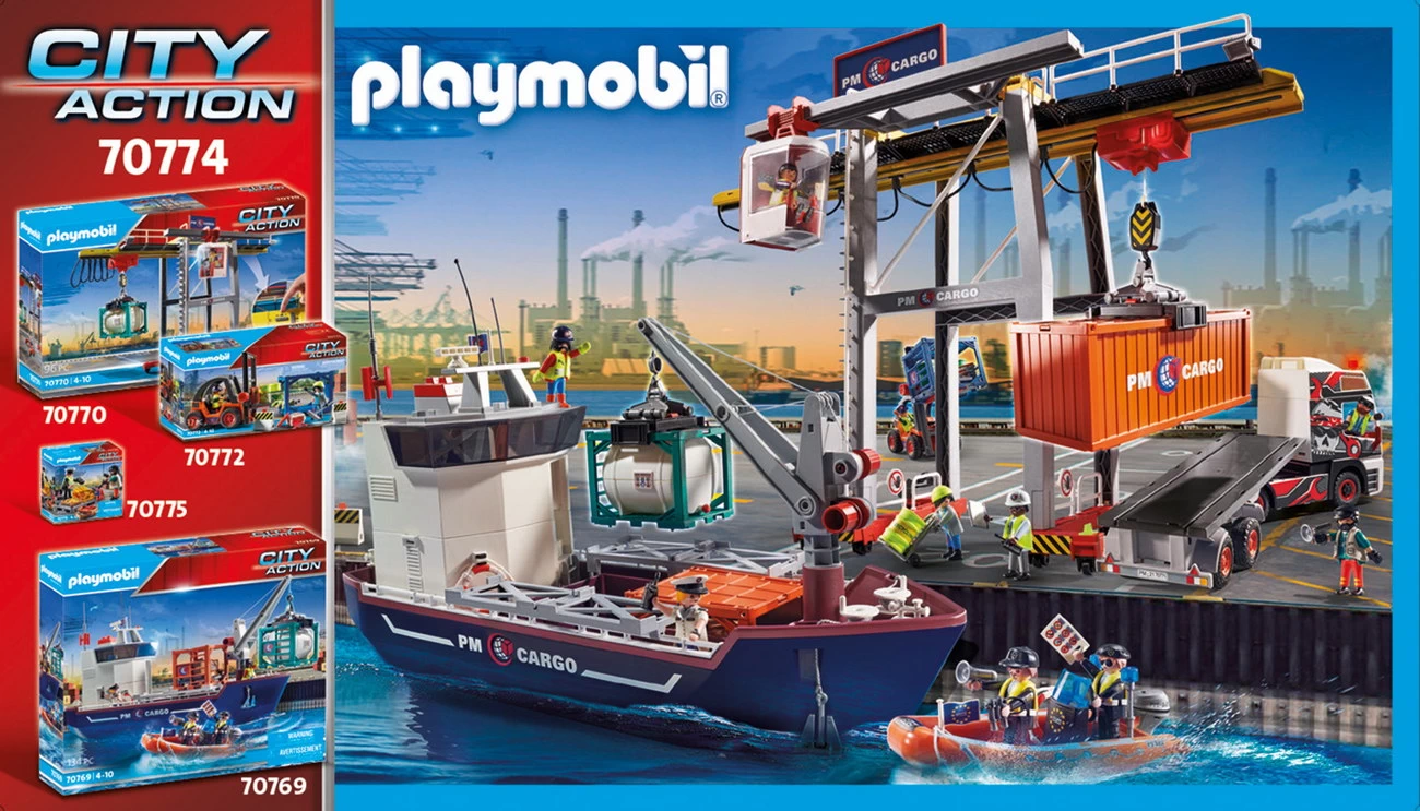 Playmobil 70774 - Containerfertigung - City Action