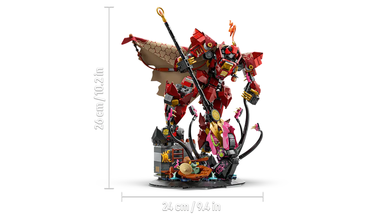LEGO Ninjago 71846 - Der Feuerritter-Mech