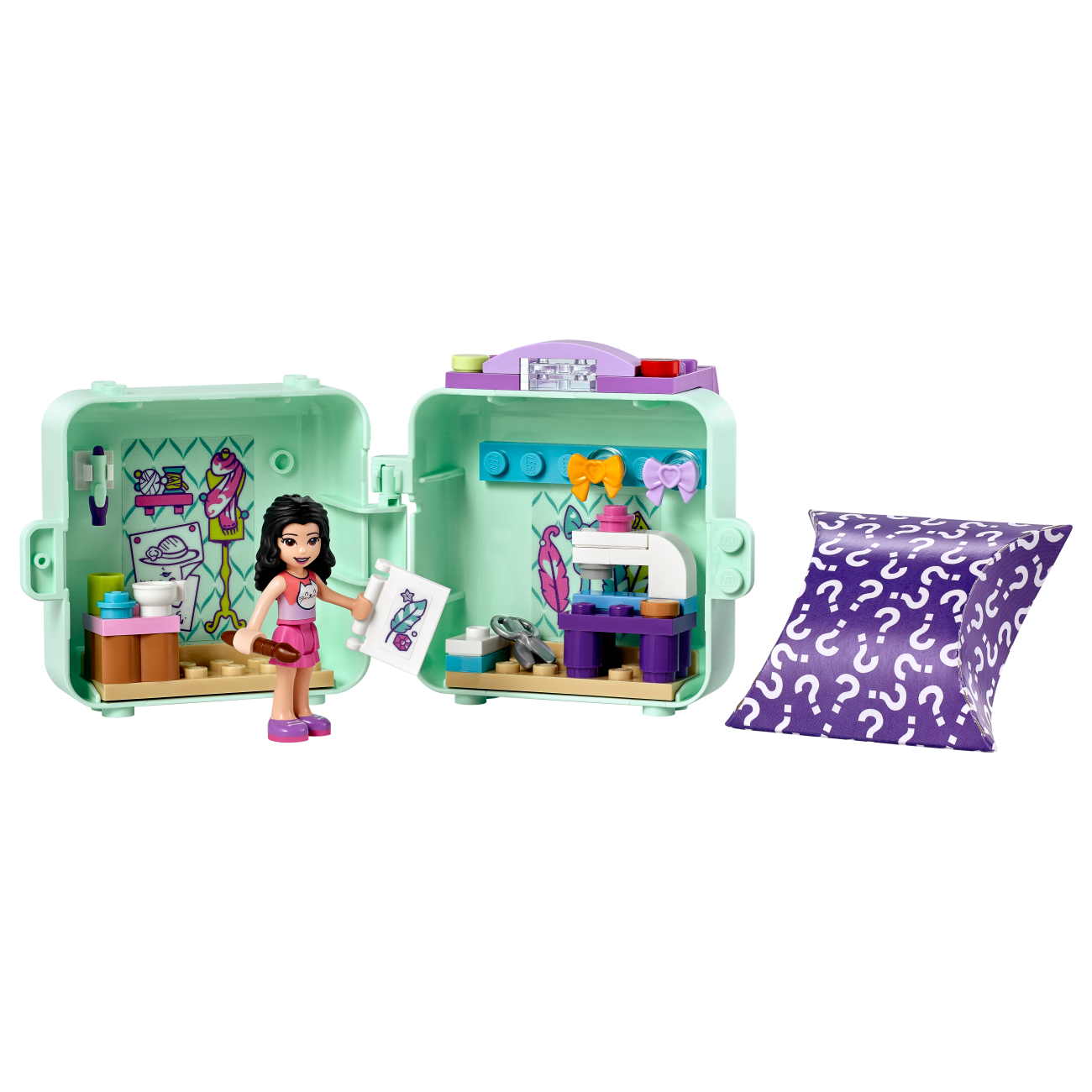 LEGO Friends 41669 - Mias Fußball-Würfel