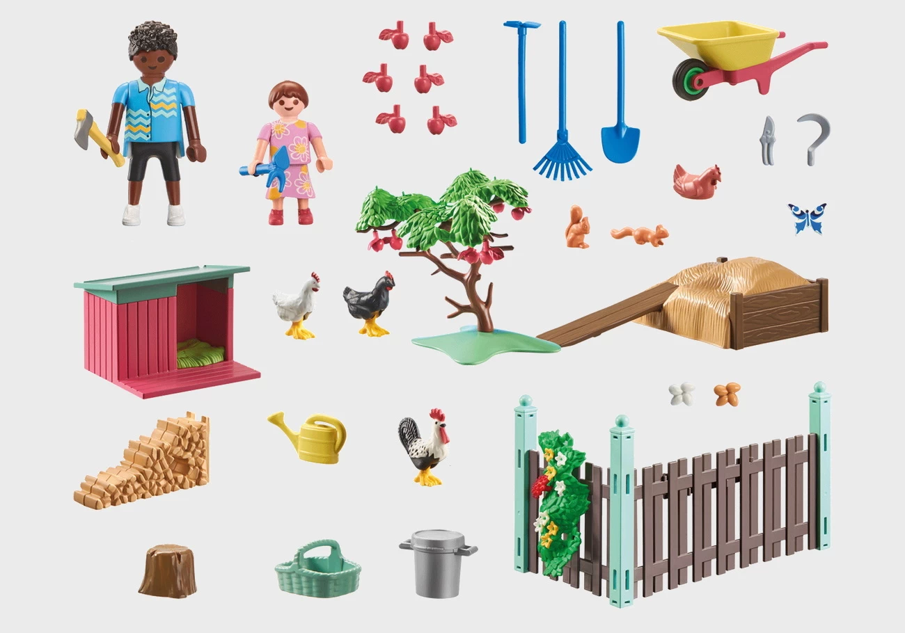 Playmobil 71510 - Kleine Hühnerfarm im Tiny Haus Garten - My Life