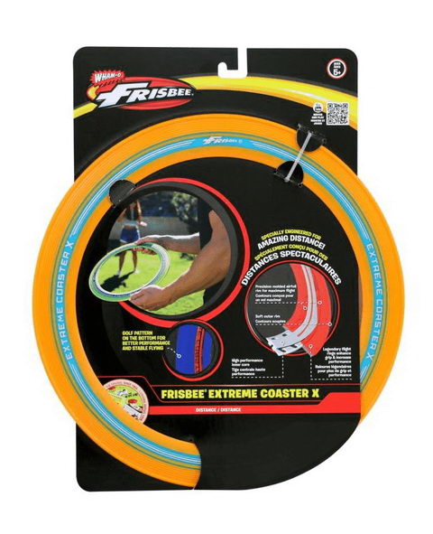 Wham-O Frisbee Extreme Coaster X - orange Wurfring 33 cm