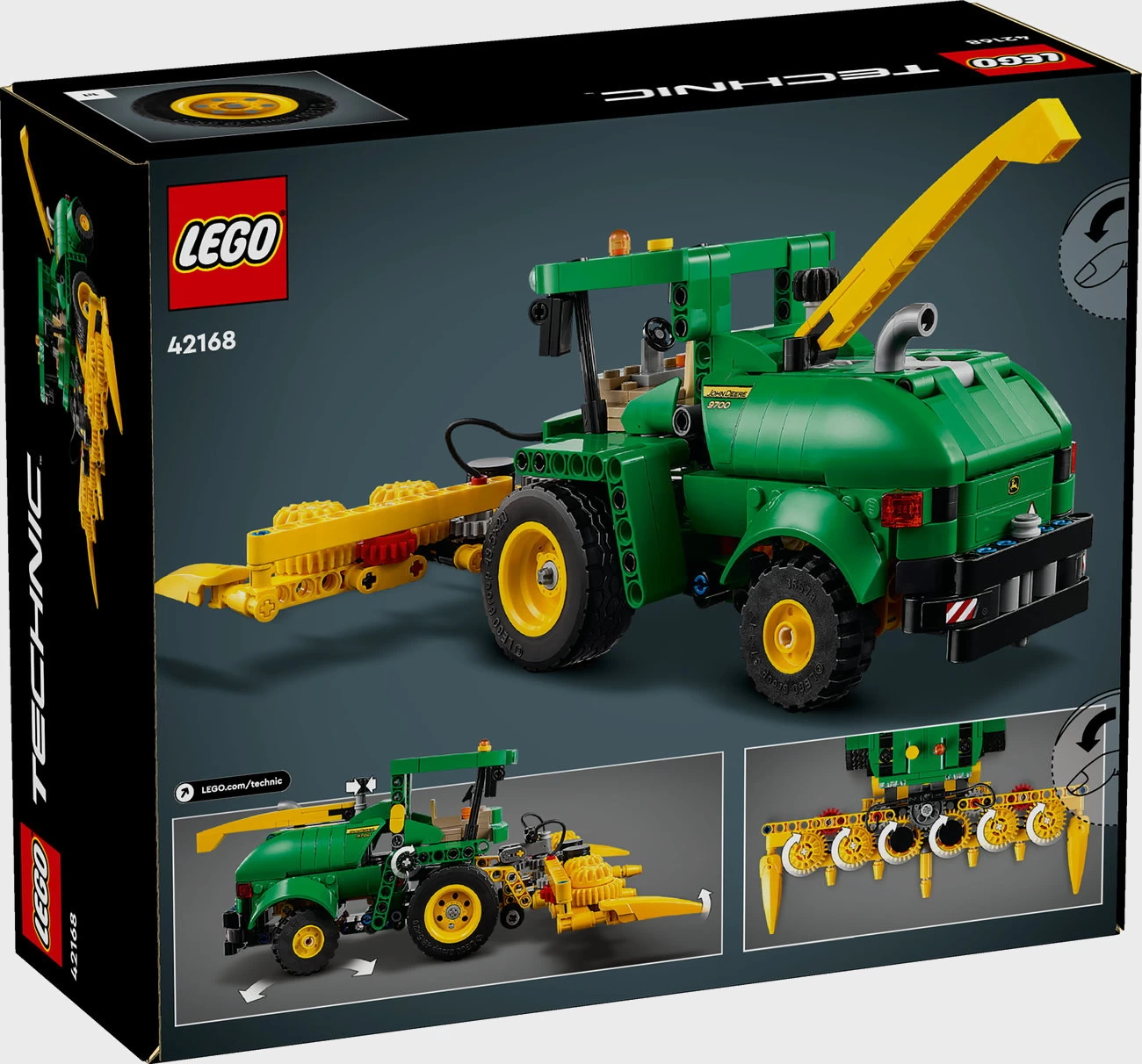 LEGO Technic 42168 - John Deere 9700 Feldhäcksler
