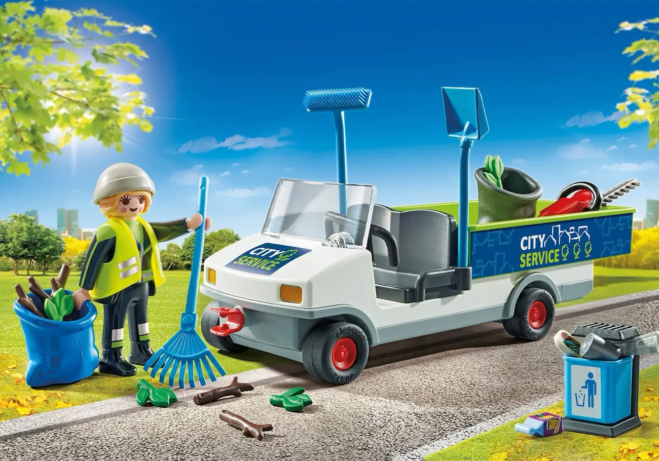 Playmobil 71433 - Stadtreinigung mit E-Fahrzeug - City Action