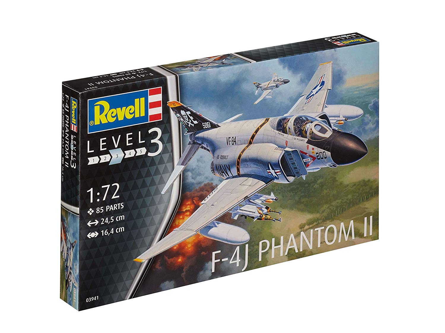 Revell 03941 - F-4J Phantom II - Flugzeug Modell