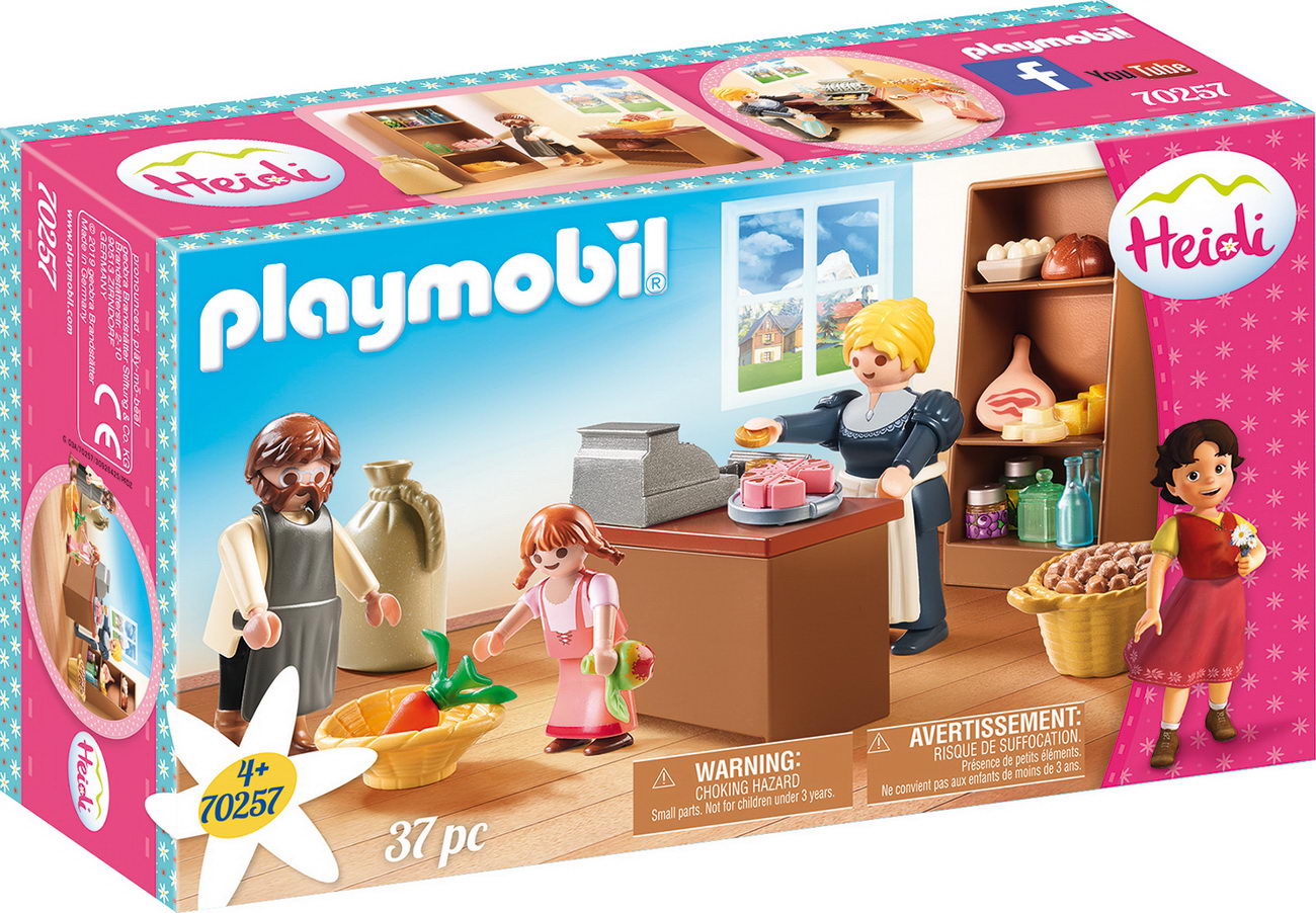 Playmobil 70257 - Dorfladen der Familie Keller - Heidi