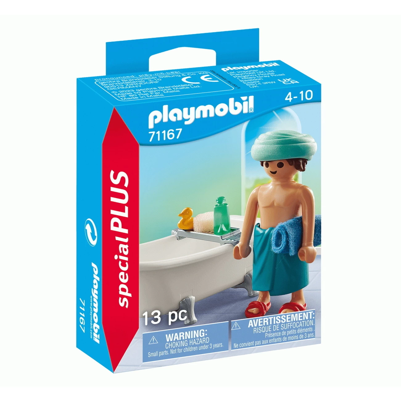 Playmobil 71167 - Mann in der Badewanne - Special Plus