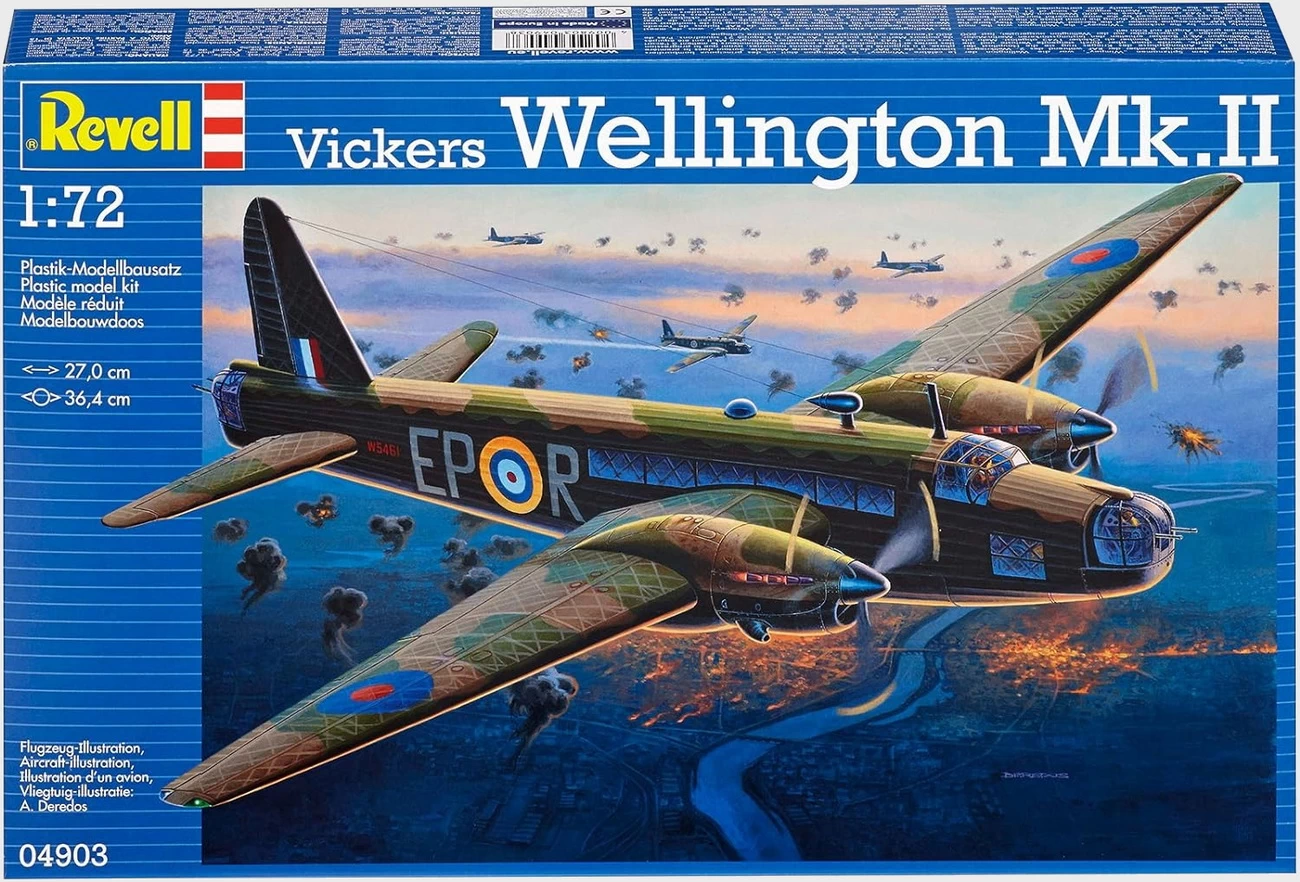 Revell 04903 - Vickers Wellington Mk II