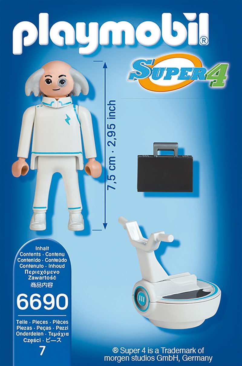 Playmobil 6690 Dr X (Super4)