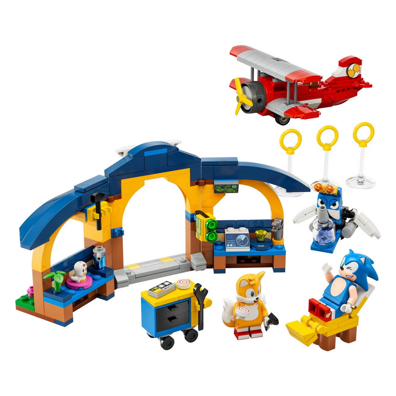 LEGO Sonic - Tails Tornadoflieger mit Werkstatt (76991)