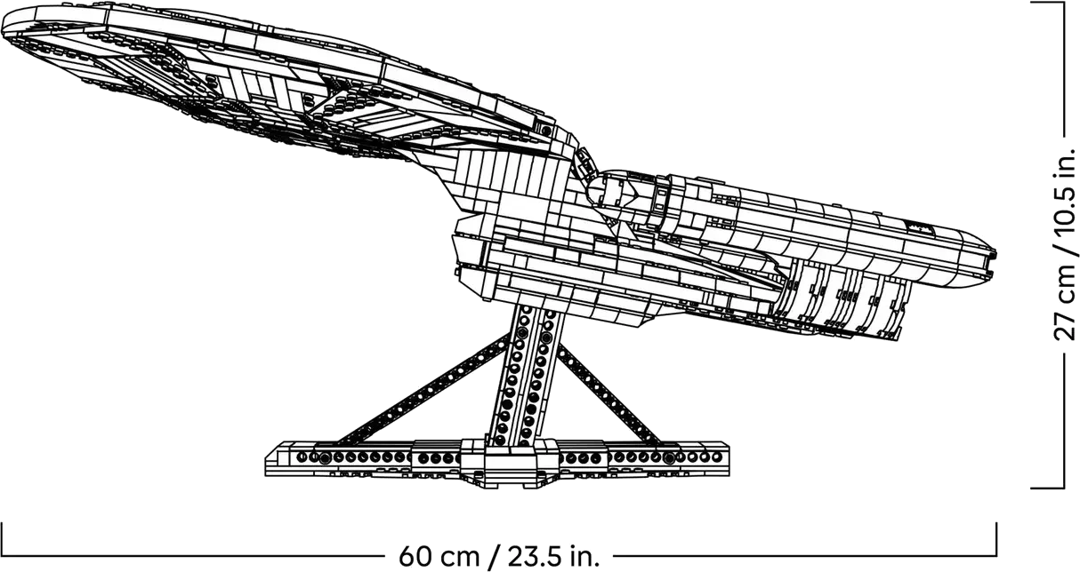 LEGO Icons 10356 - Star Trek: U.S.S. Enterprise NCC-1701-D™