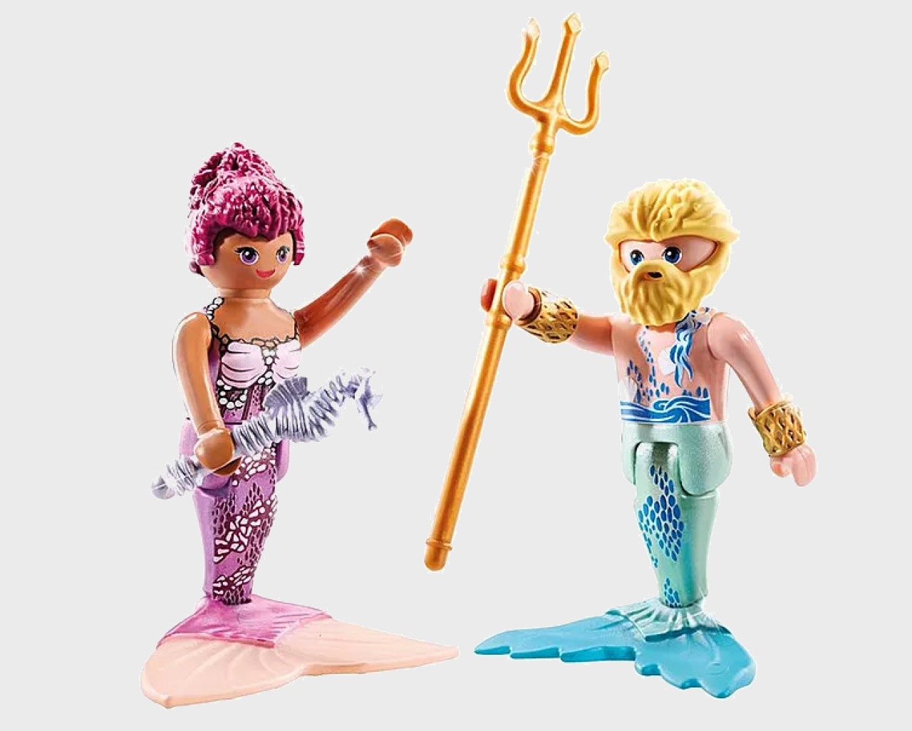 Playmobil 71799 - DuoPack Meerjungfrau und Meermann