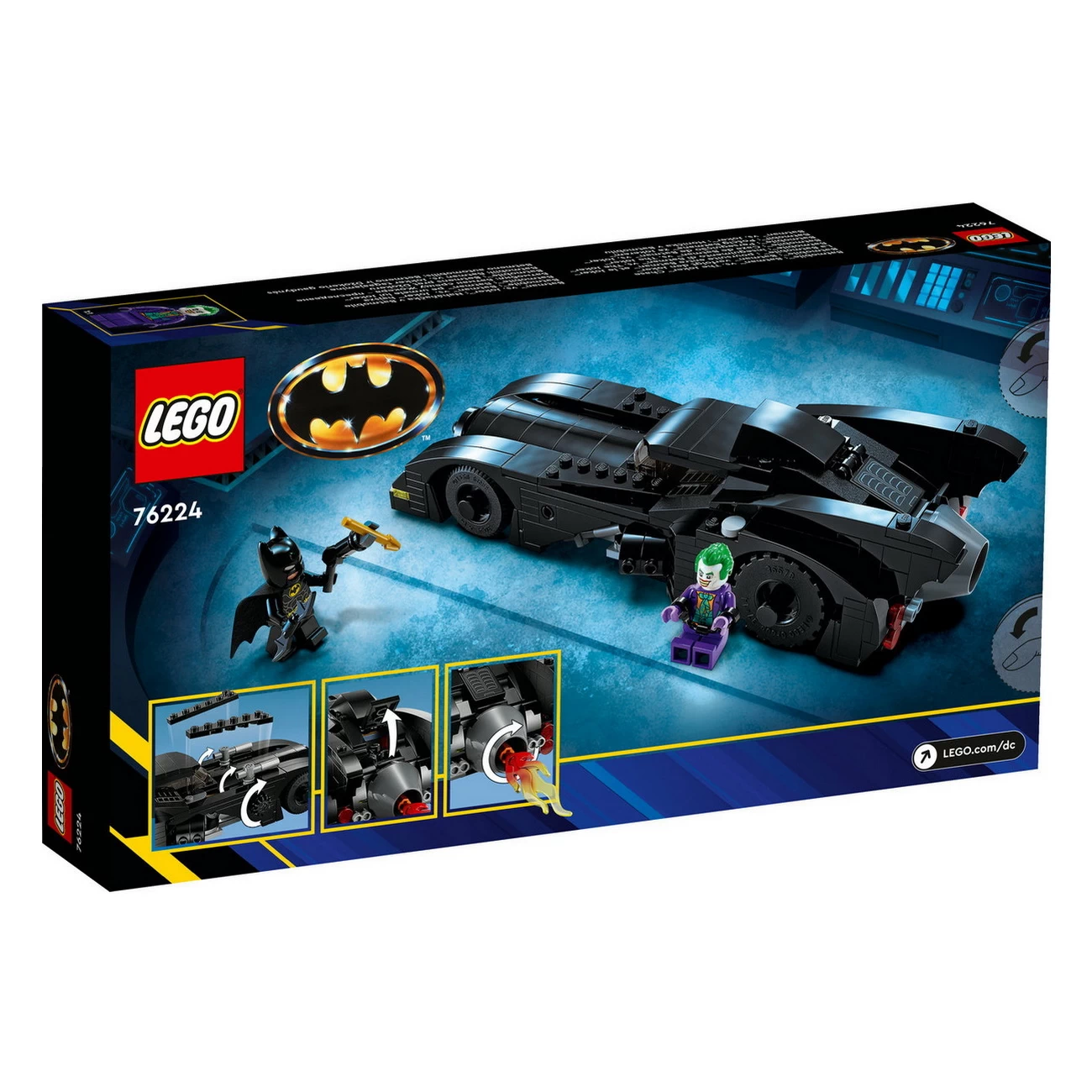 LEGO Super Heroes 76224 -  Batmobile: Batman verfolgt den Joker