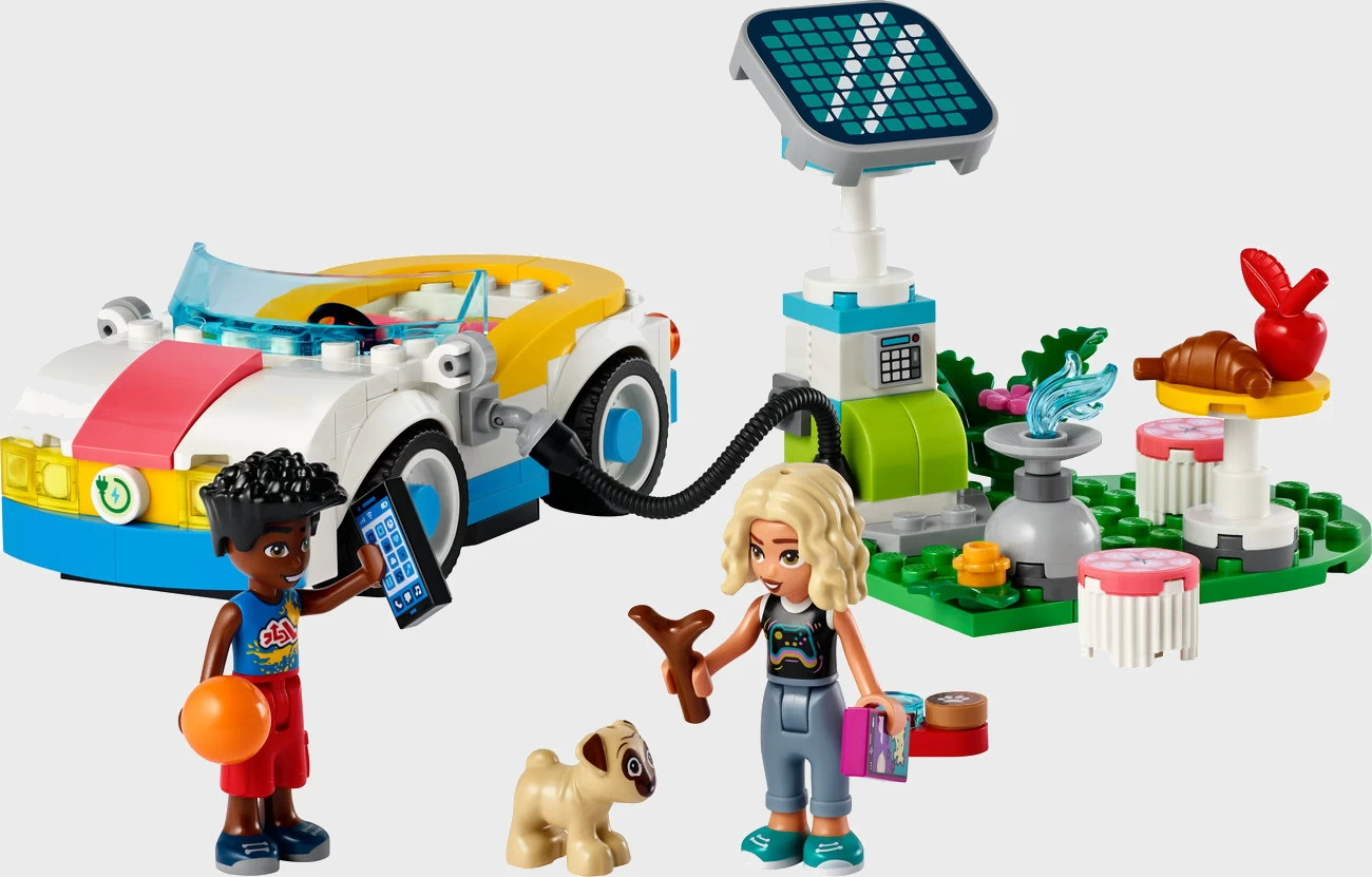 LEGO Friends 42609 - E-Auto mit Ladestation