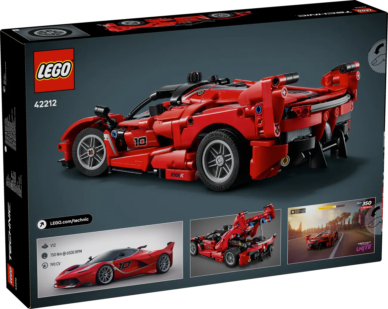LEGO Technic 42212 - Ferrari FXX K