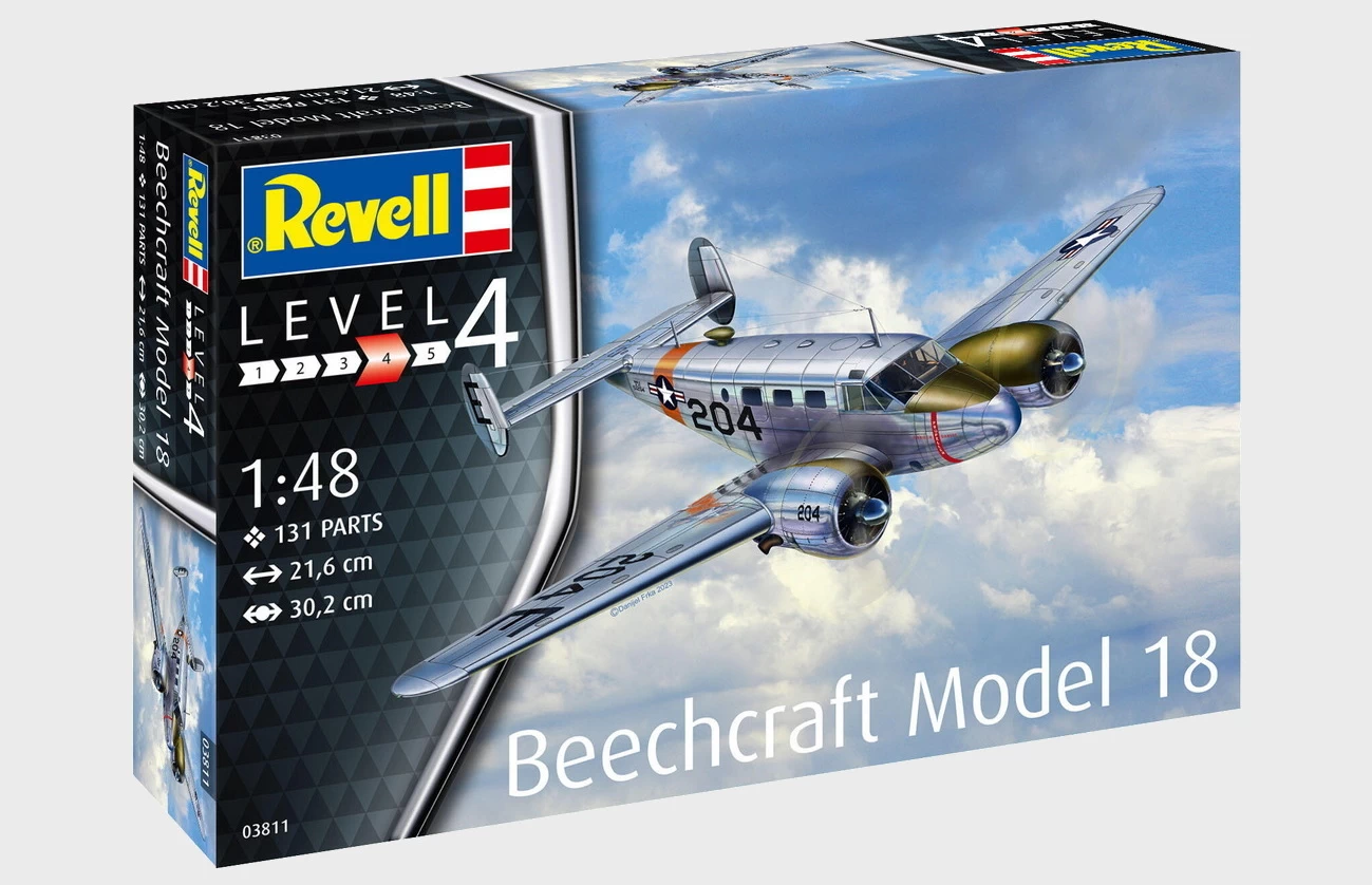 Revell 03811 - Beechcraft Model 18 - Flugzeug Modell