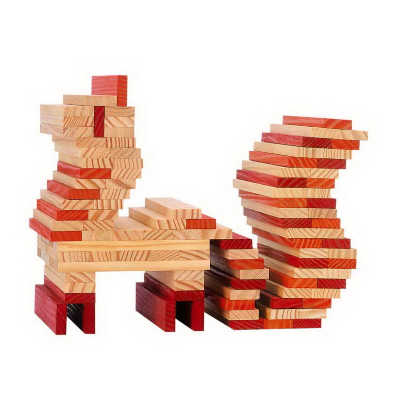 Kapla Farben Set rot orange und Buch 22 (029/18)