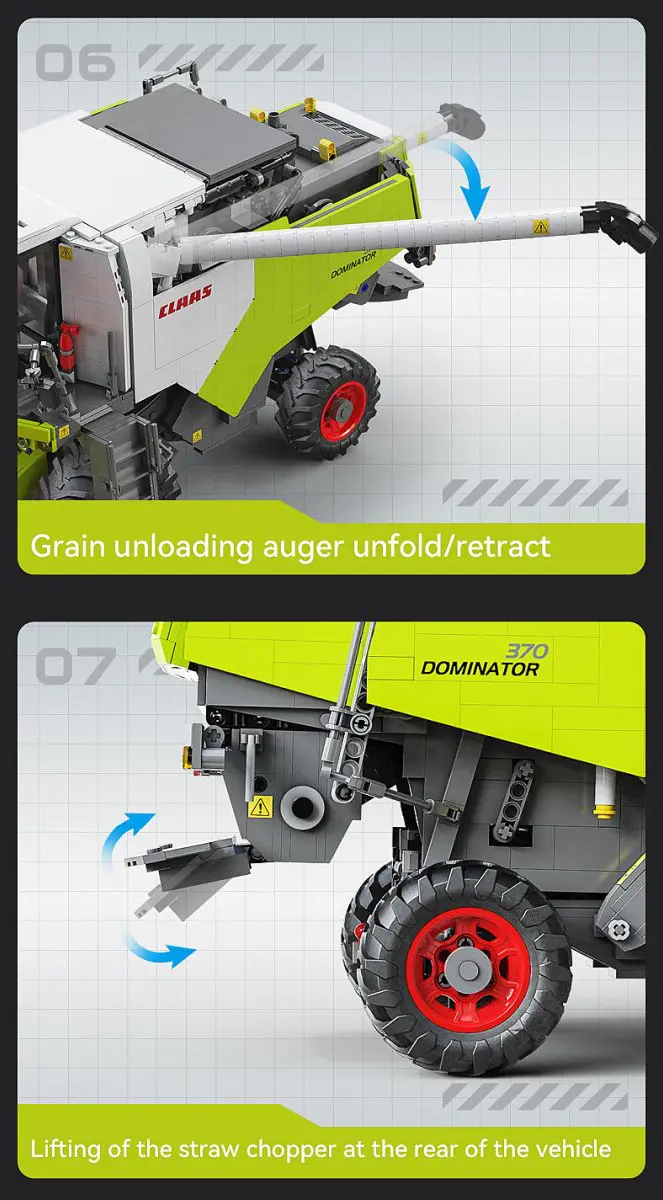 CaDA Claas Dominator 370 Mähdrescher 1:18 - GHz