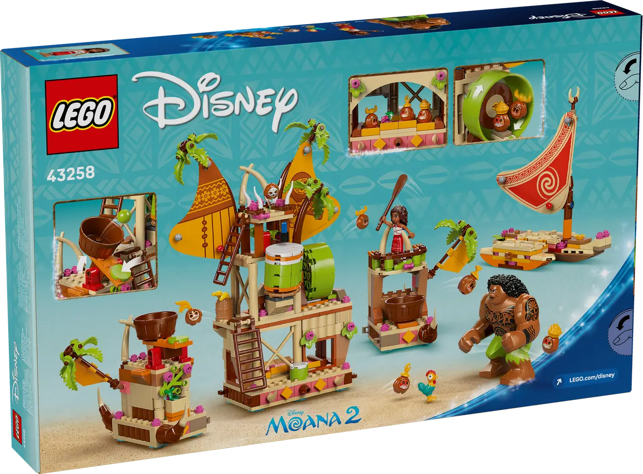 LEGO Disney Moana 43258 - Kakamora-Barge