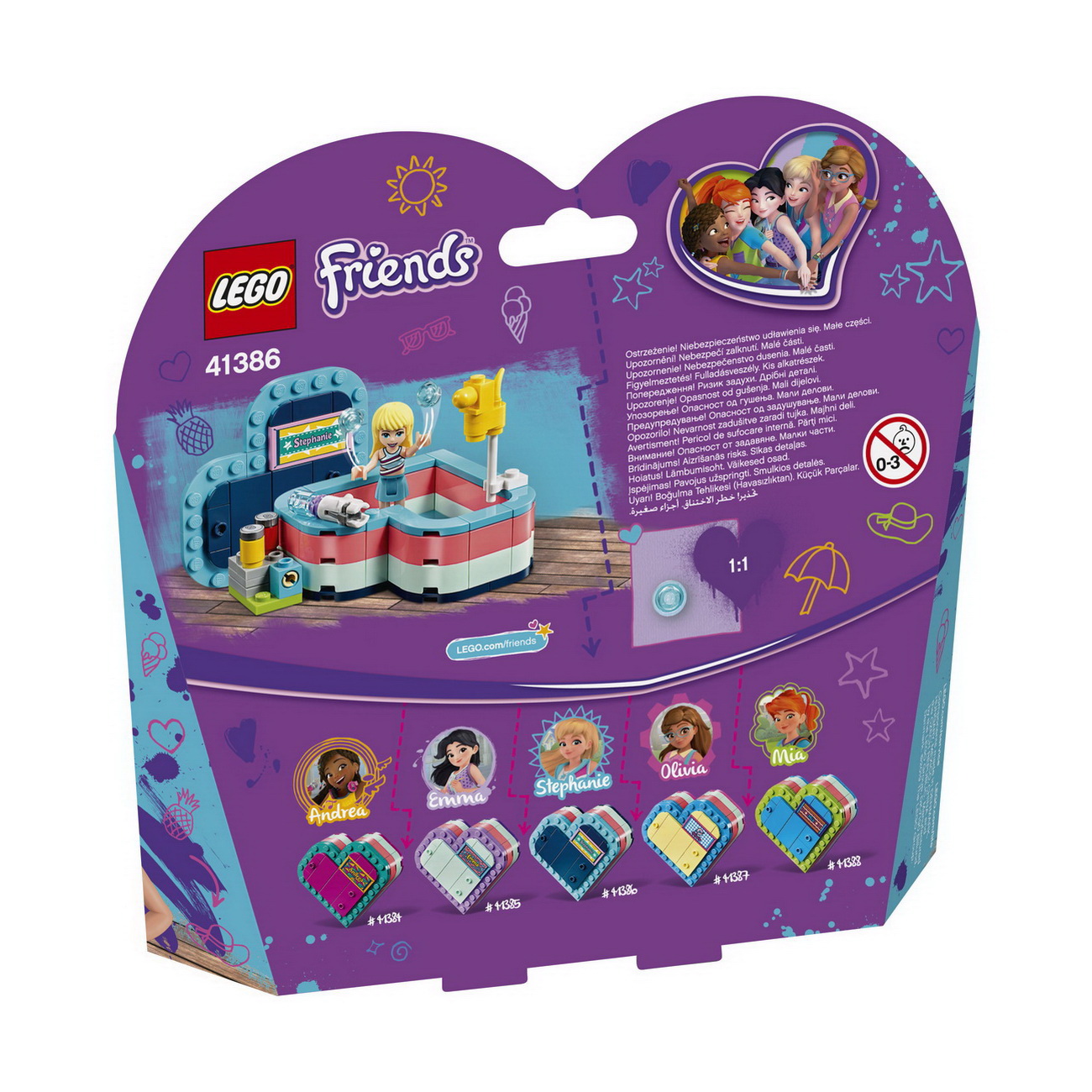 LEGO Friends (41386) Stephanies sommerliche Herzbox