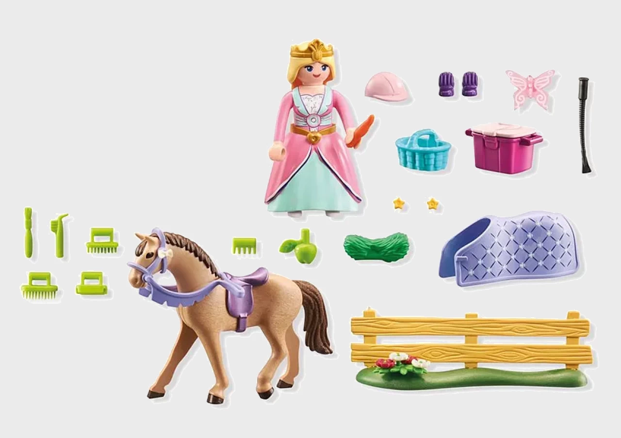 Playmobil 71801 - Prinzessin mit Pferd - Princess Magic