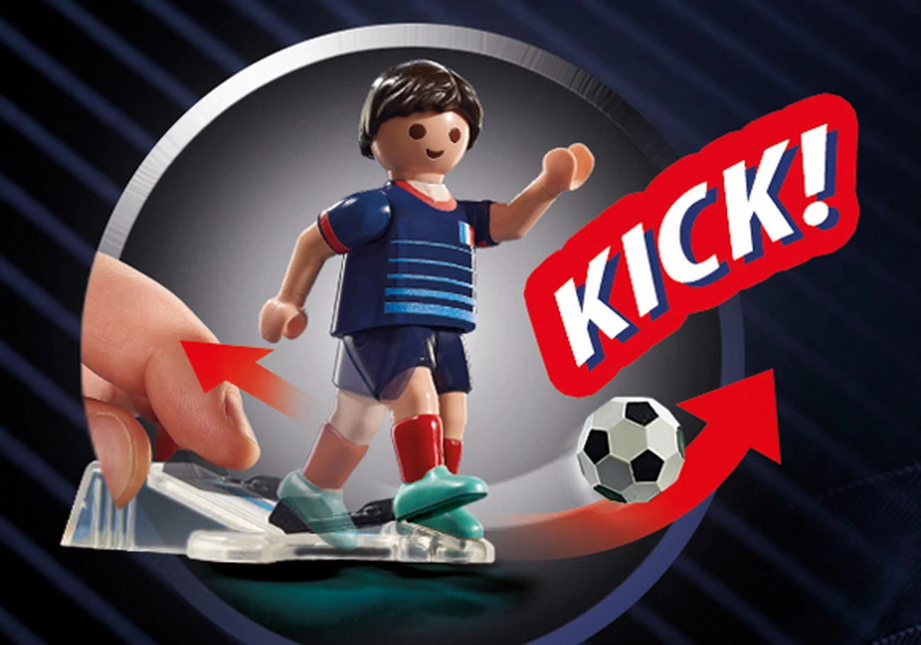 Playmobil 71124 - Fußballspieler Frankreich B - Sports u Action