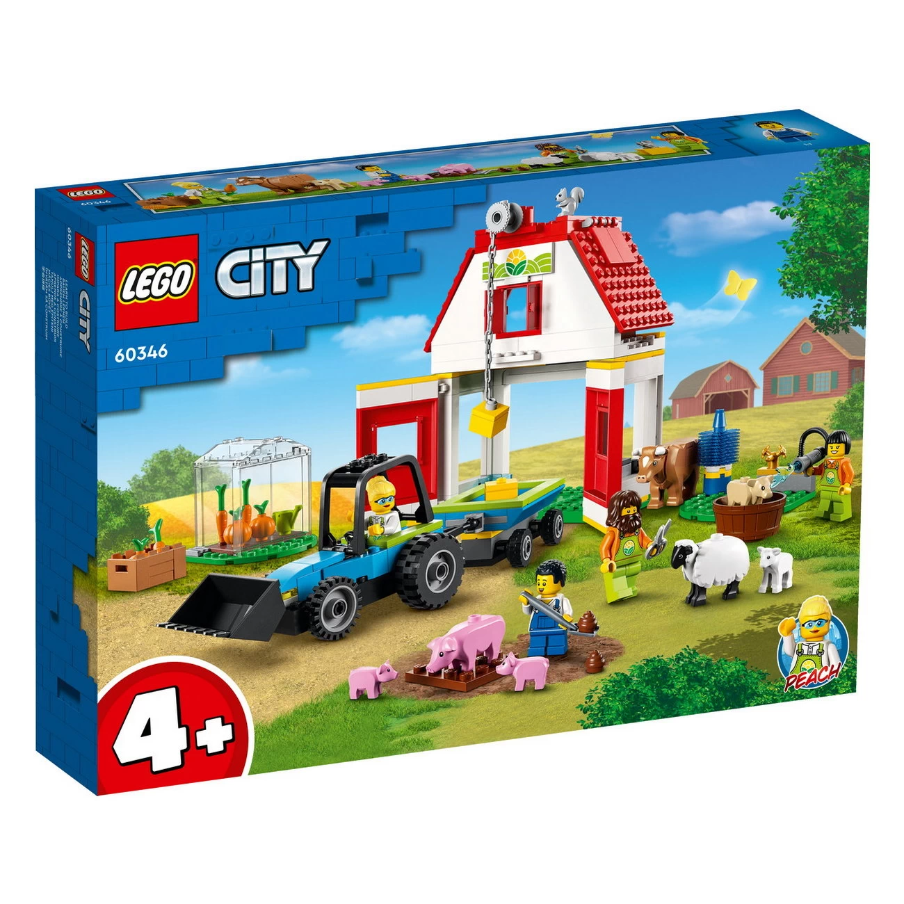 LEGO City 60346 - Bauernhof mit Tieren - City Farm