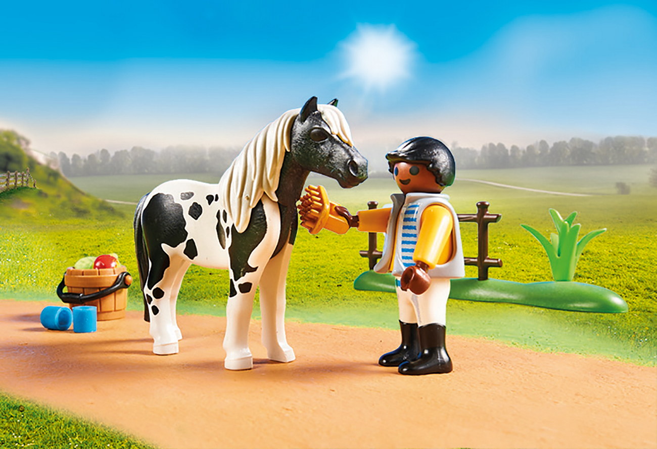 Playmobil 70515 - Sammelpony Lewitzer (Country)