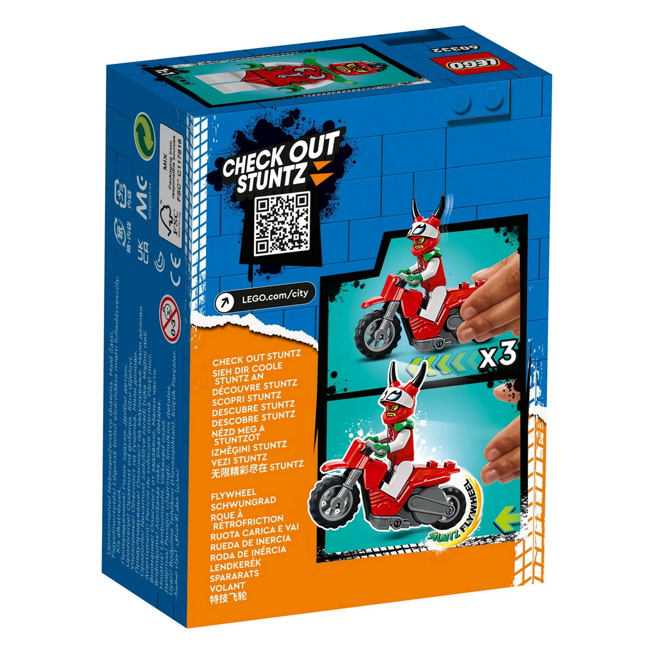 LEGO City 60332 - Skorpion-Stuntbike