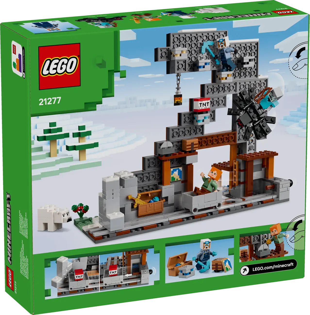 LEGO Minecraft 21277 - Die Spitzhackenmine