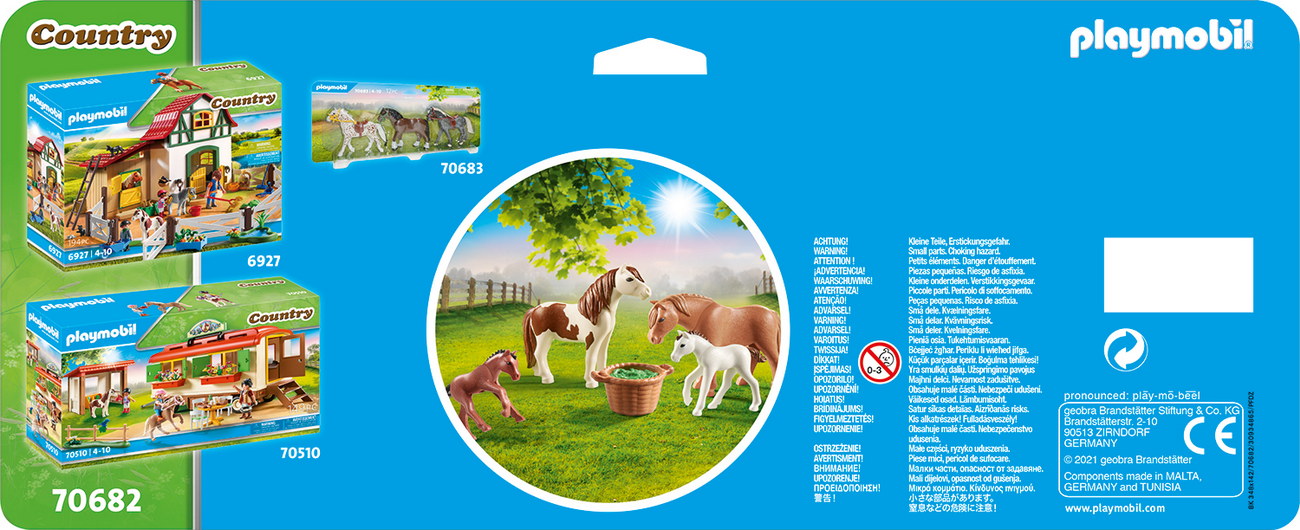 Playmobil 70682 - Ponys mit Fohlen (Country)