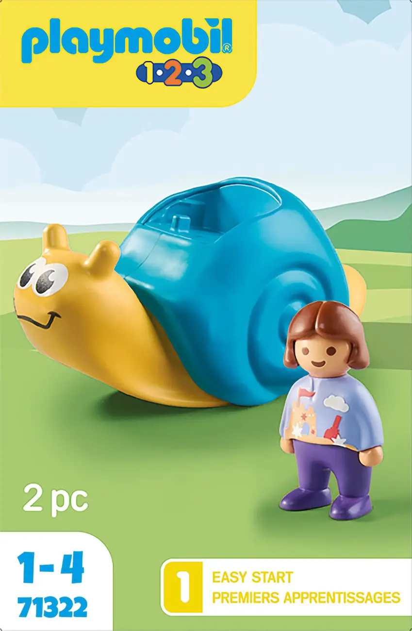 Playmobil 71322 - Schaukelschnecke mit Rasselfunktion - 1.2.3