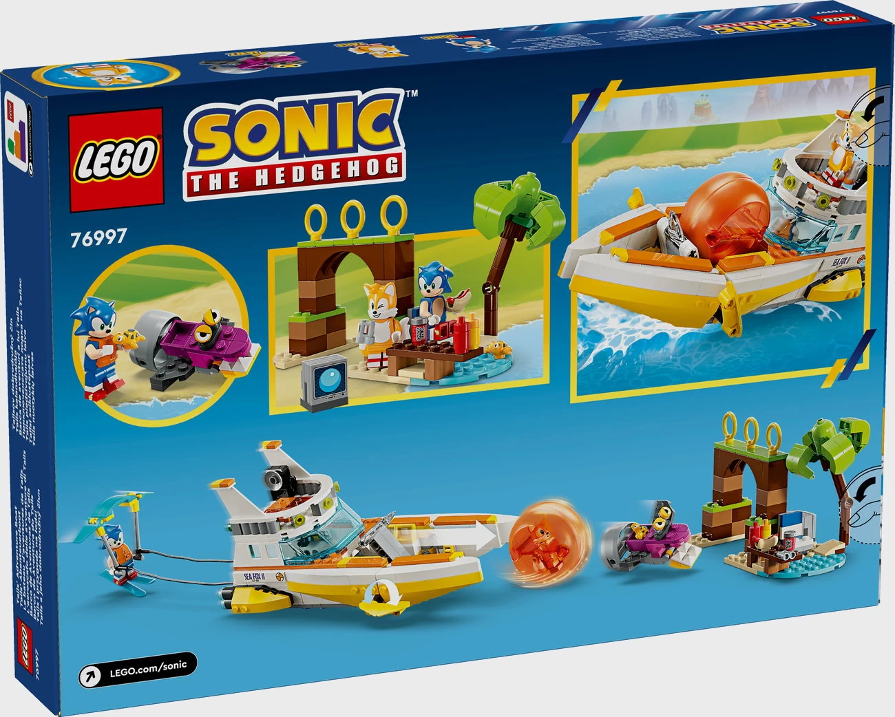 LEGO Sonic 76997 - Tails Abenteuerboot