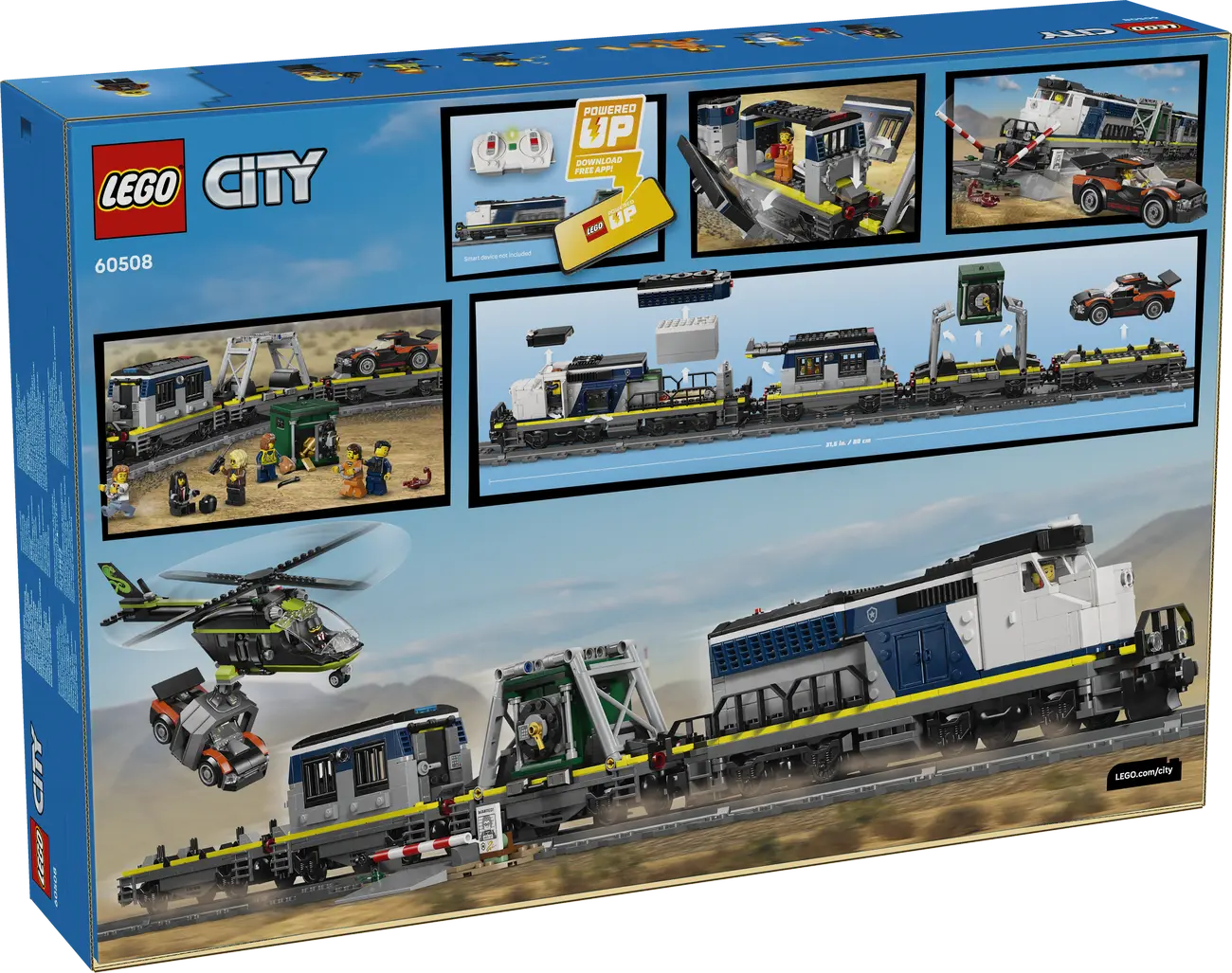 LEGO City - Überfall auf den Polizeizug (60508)