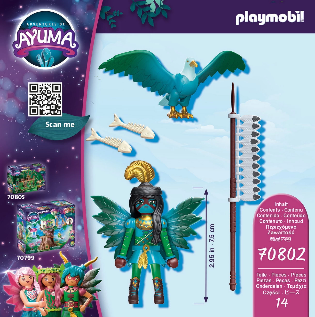 Playmobil 70802 - Knight Fairy mit Seelentier - Ayuma