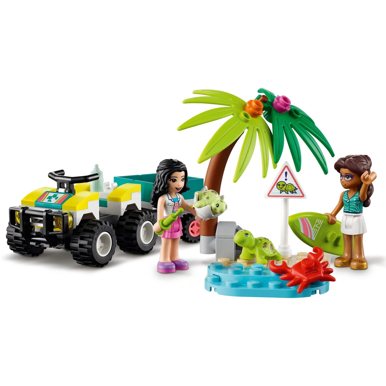 LEGO Friends 41697 - Schildkröten-Rettungswagen