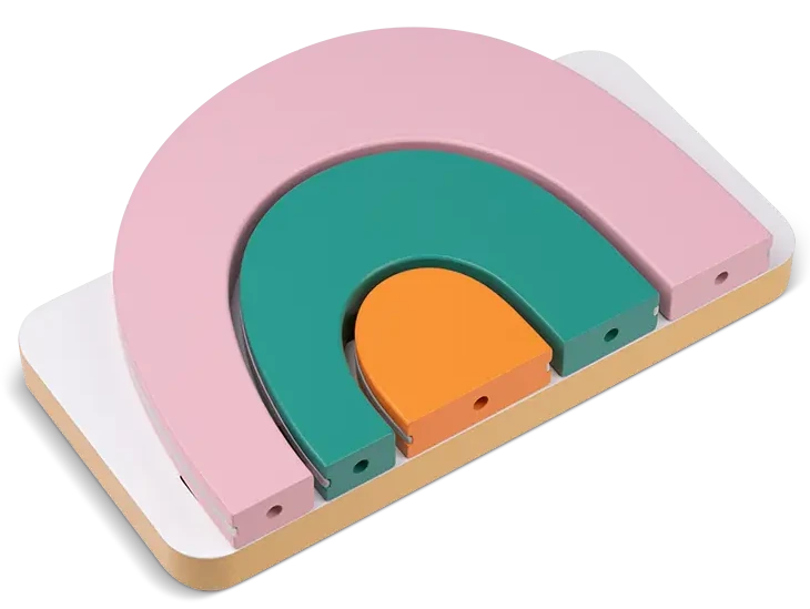 Tonies Mini Standregal - Regenbogen
