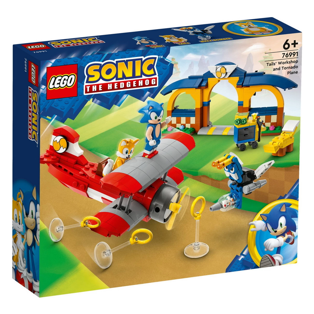 LEGO Sonic - Tails Tornadoflieger mit Werkstatt (76991)