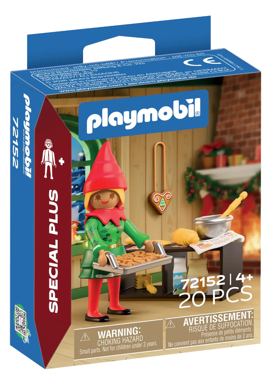 Playmobil 72152 - Weihnachtself mit Plätzchen - Special Plus