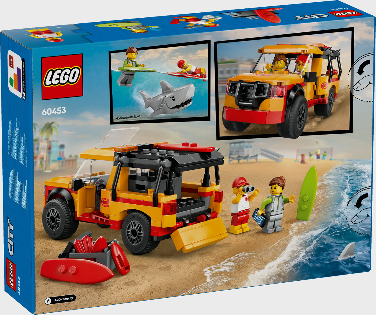 LEGO City 60453 Einsatzfahrzeug der Rettungsschwimmer