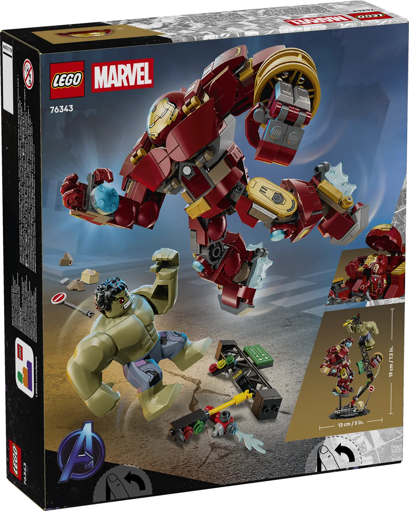 LEGO | Marvel - Duell der Giganten: Hulkbuster vs. Hulk (76343)