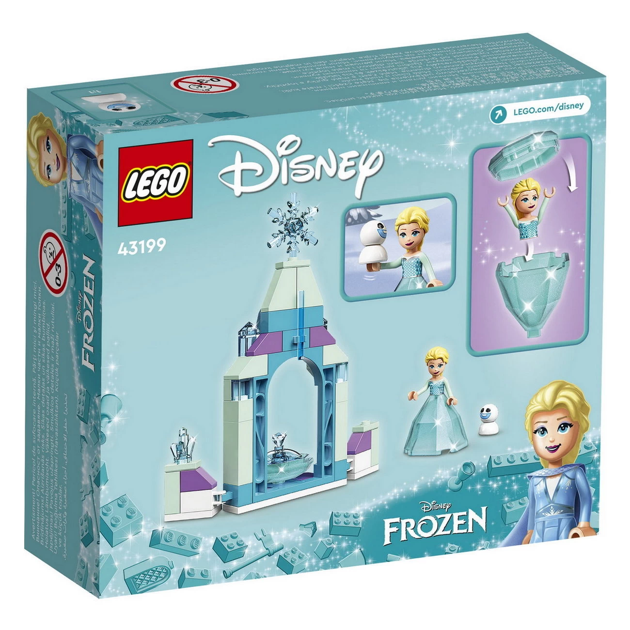 LEGO Disney Princess 43199 - Elsas Schlosshof
