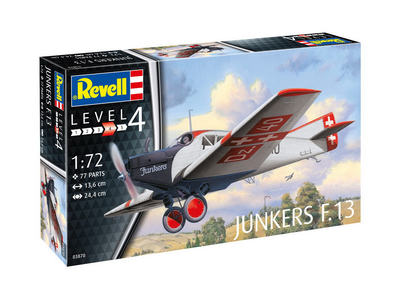 Revell 03870 - Junkers F13 - Flugzeug Modell