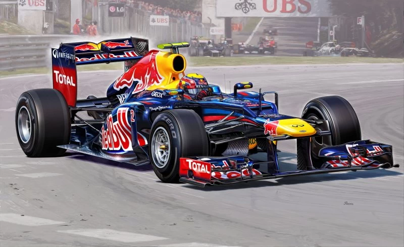 Revell 07075 - Red Bull Racing RB8 - Webber