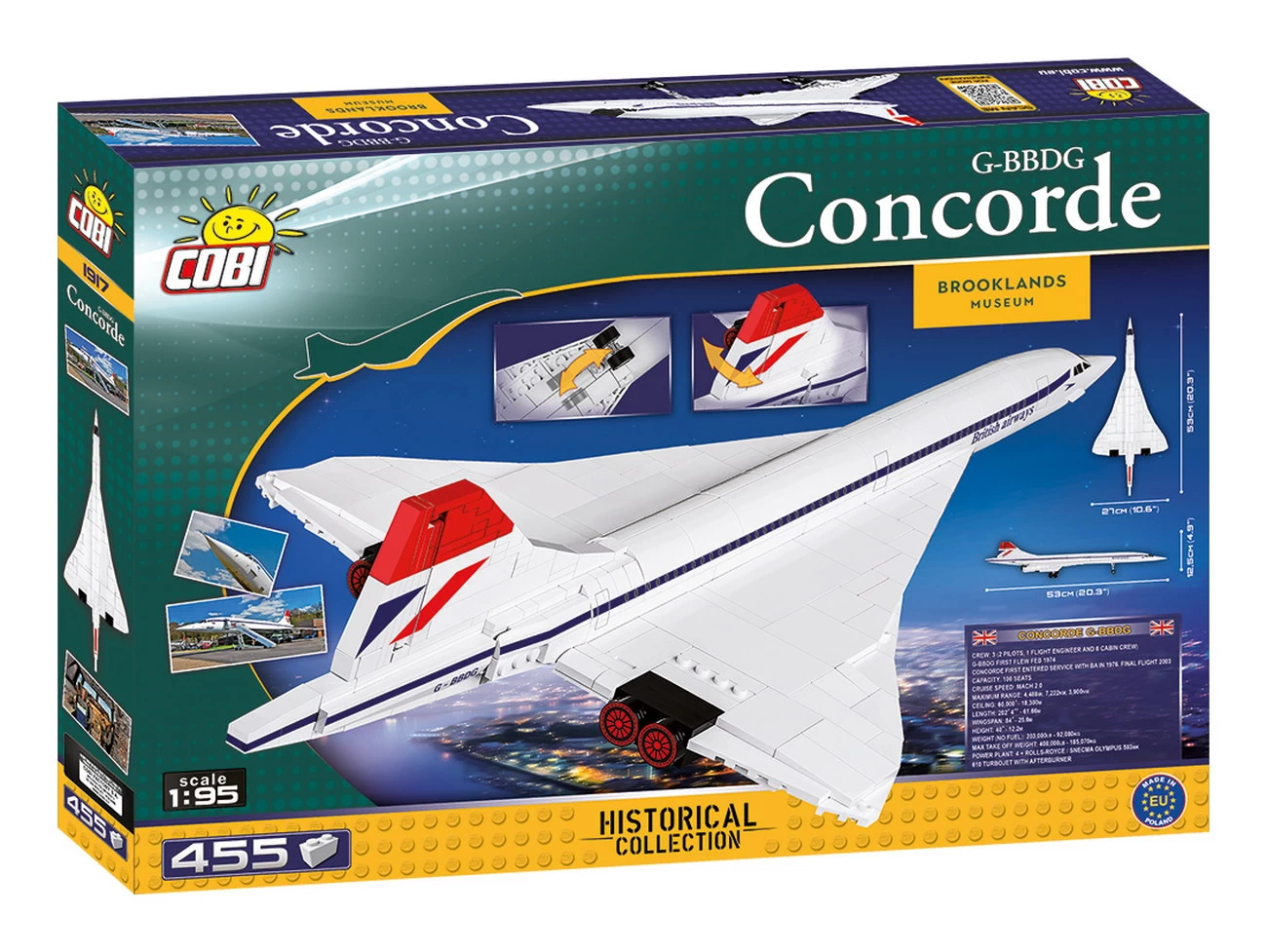 COBI - Concorde (1917) - Bausteine kaufen