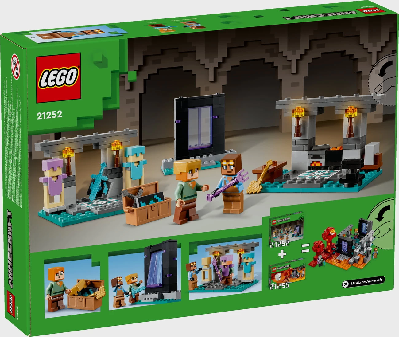 LEGO Minecraft 21252 - Waffenkammer