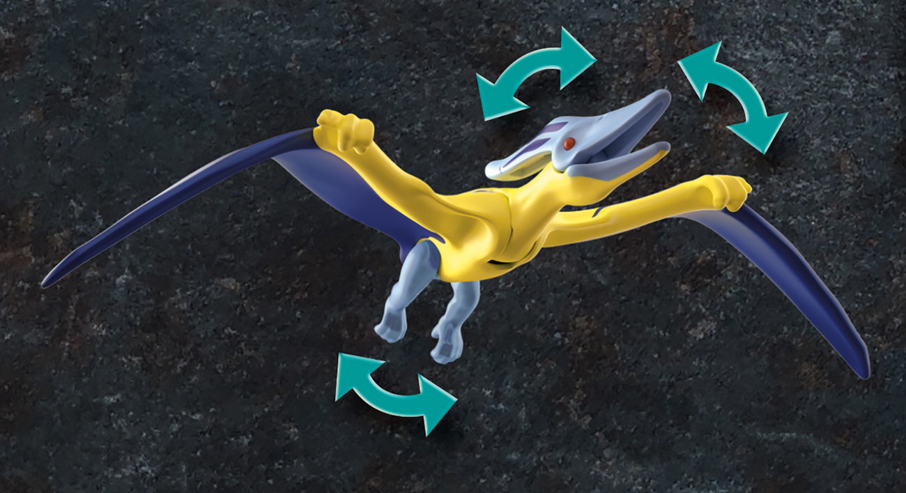 Playmobil 70628 - Pteranodon: Attacke aus der Luft (Dino Rise)