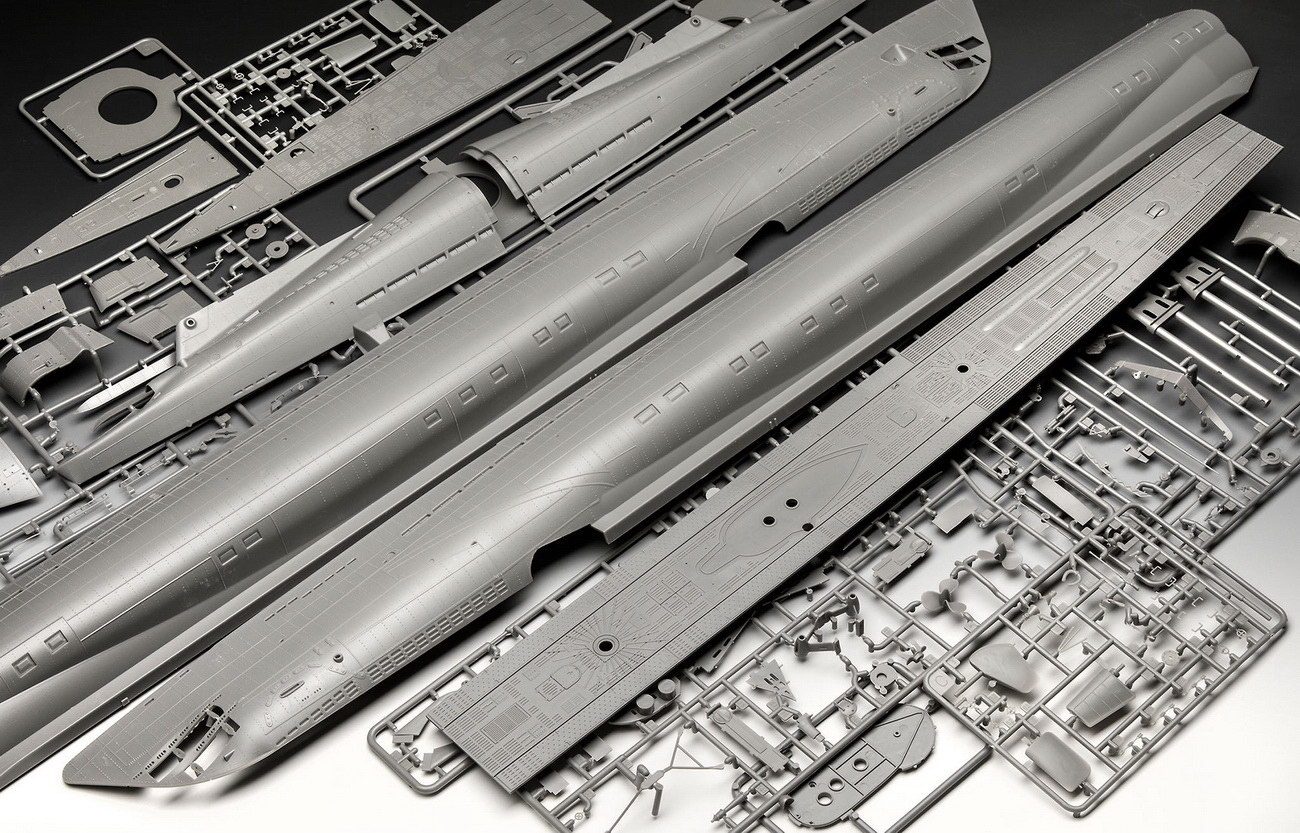 Revell 05166 - Deutsches U-Boot TYP IXC U67 U154 Modell
