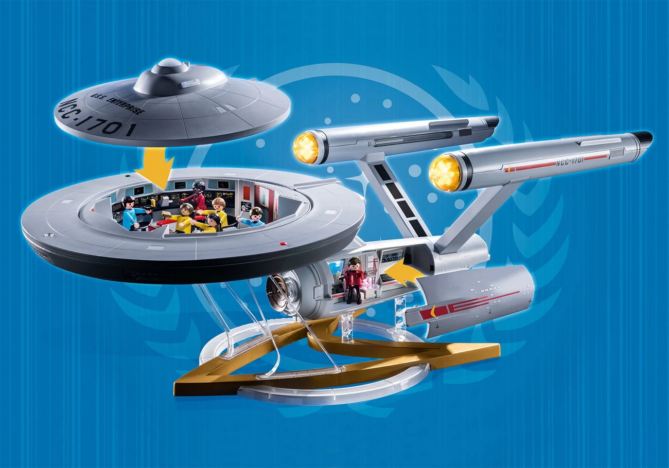 Playmobil 70548 - Star Trek - U.S.S. Enterprise NCC-1701